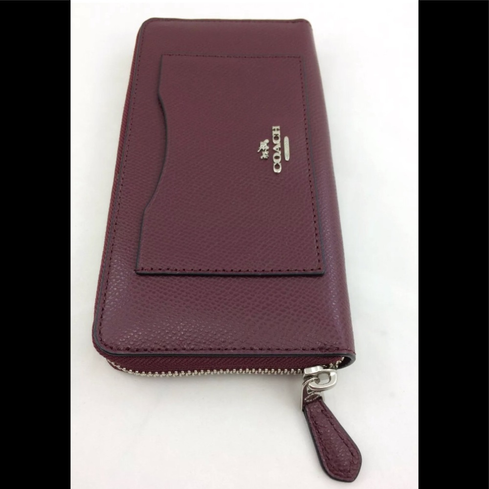 Coach Oxblood Wallet